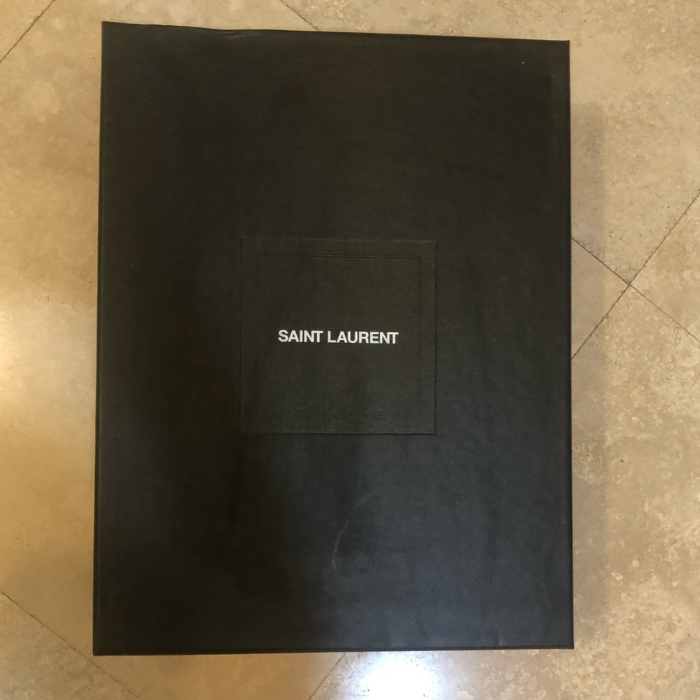 SAINT LAURENT
Joplin 105 leather ankle boots - Picture 2 of 8